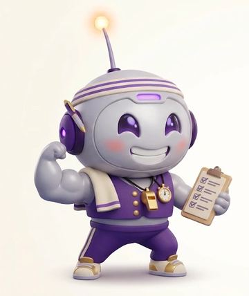 Client Coach Bot mascot