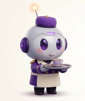 Client Relations Bot mascot